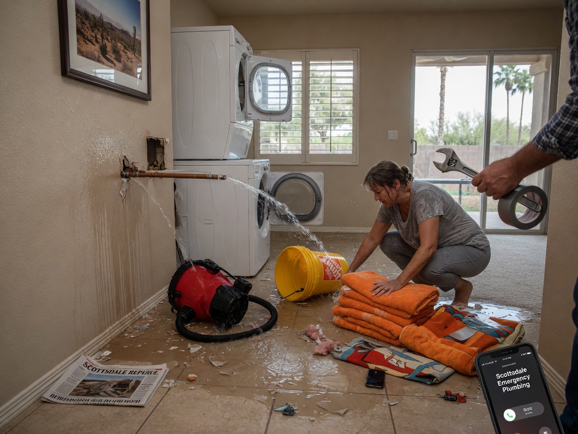 Emergency Plumbing Services in Downtown Scottsdale