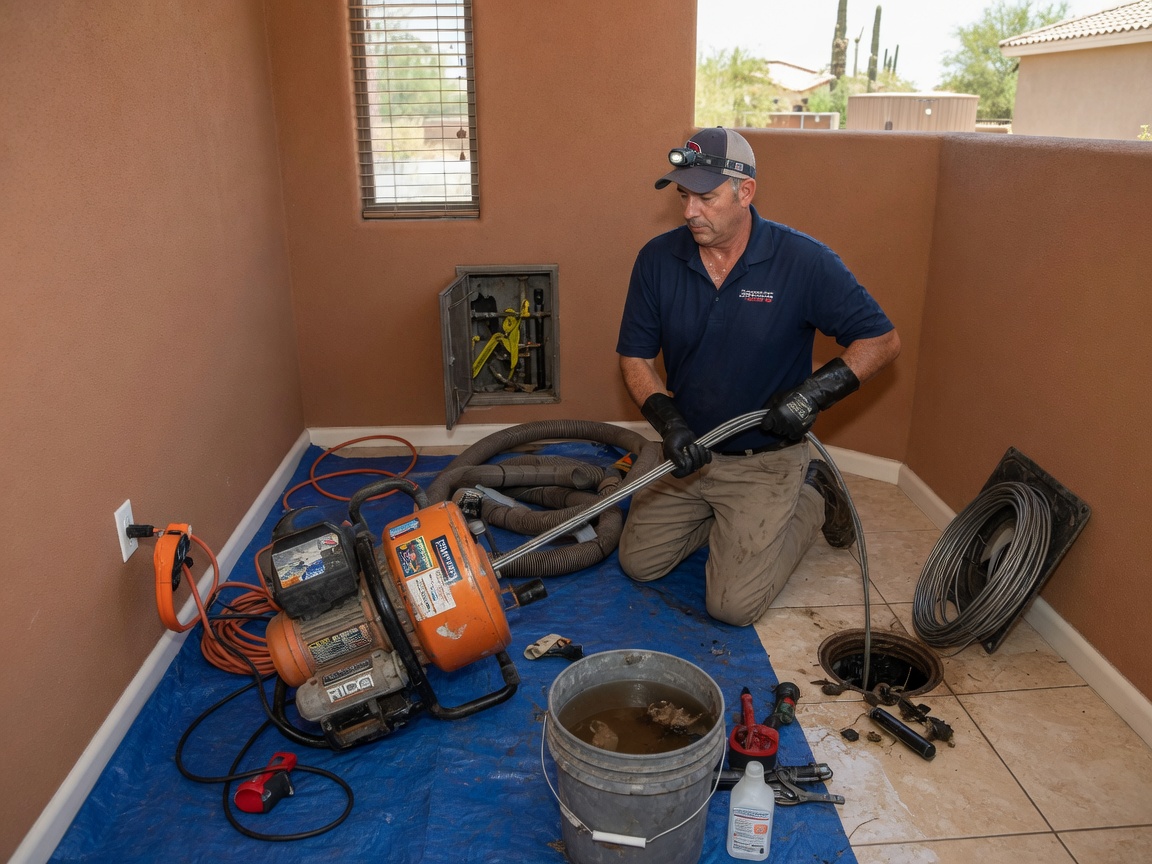 Drain Cleaning in Scottsdale